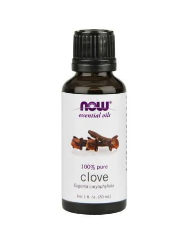 Now Foods 100% Olejek Goździkowy - (Clove) Goździki (30 Ml)