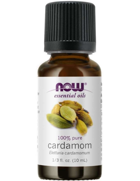 Now Foods 100% Olejek Kardamonowy - Cardamom (10 Ml)