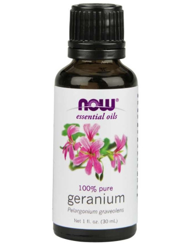 Now Foods 100% Olejek Geraniowy (Geranium)  (30 Ml)