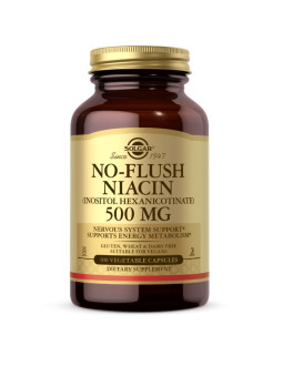Solgar No-Flush Niacin (Inositol Hexanicotinate) (100 Kaps.)