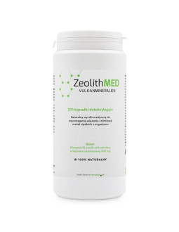 Zeolithmed Ultradrobny Mikronizowany Zeolit Medyczny (200 Kaps.)