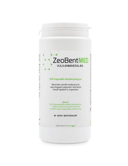 Zeobent Med Mikronizowany Zeolit I Bentonit Detox (200 Kaps)
