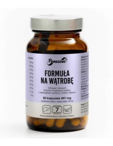 Panaseus Formuła Na Wątrobę (50 Kaps.)