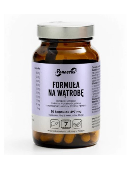 Panaseus Formuła Na Wątrobę (50 Kaps.)