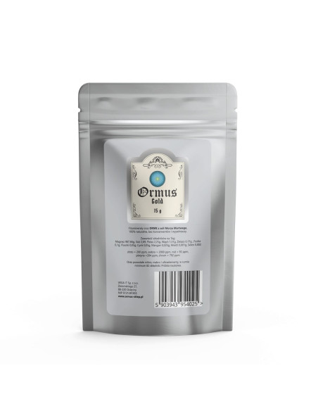 Ormus Orme Gold - Pierwiastki Życia - Mocny Proszek Ze Złotem (15 G)