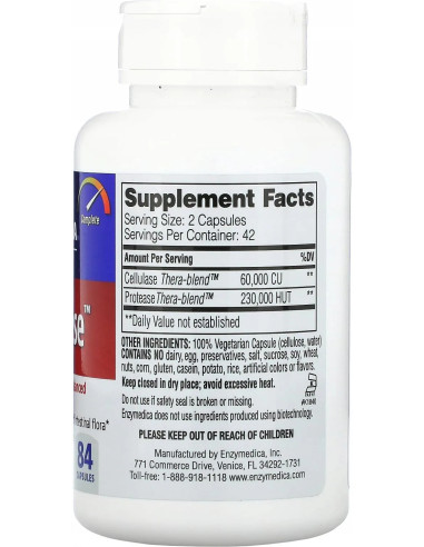 ENZYMEDICA Candidase (84 kaps.)