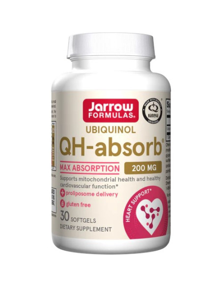 Jarrow Formulas Ubiquinol Qh-Absorb 200 Mg (30 Kaps.)