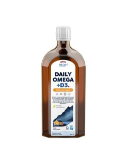 Osavi Daily Omega +D3 1600 Mg, Naturalny Aromat Cytrynowy (500 Ml)