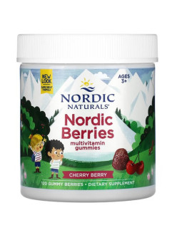 Nordic Naturals Nordic Berries Cherry Berry (120 Żelek)
