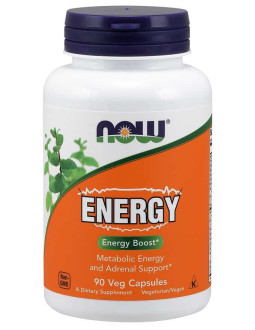 Now Foods Energy - Zastrzyk Energii (90 Kaps.)