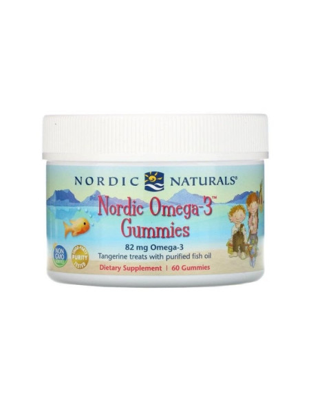 Nordic Naturals Nordic Omega-3 Gummies (60 Żelek)