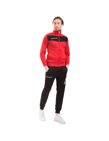 Dres givova tuta visa tr018 1210 czerwony/czarny