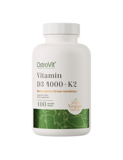 Ostrovit Witamina D3 4000 Iu + K2 Vege (100 Tabl.)