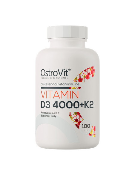 Ostrovit Witamina D3 4000 + K2 (100 Tabl.)