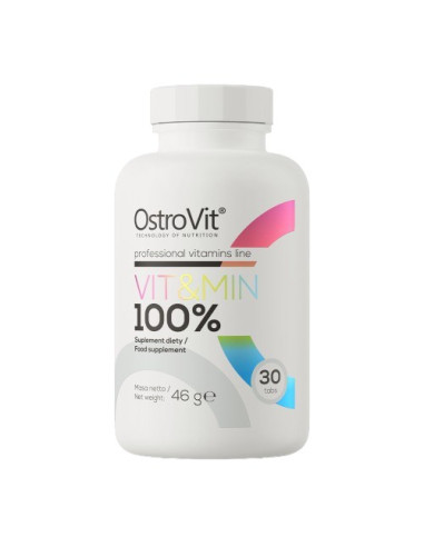 Ostrovit 100% Vit&Min (30 Tabl.)