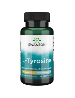 Swanson Ajipure L-Tyrozyna 500 Mg (60 Kaps.)