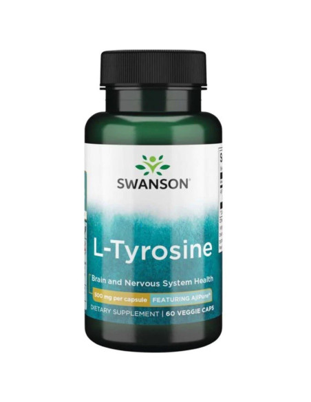 Swanson Ajipure L-Tyrozyna 500 Mg (60 Kaps.)