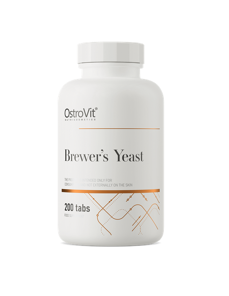 Ostrovit Brewer's Yeast - Drożdże Piwne (200 Tabl.)