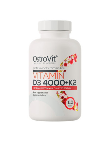 Ostrovit Witamina D3 4000 + K2 (110 Tabl.)