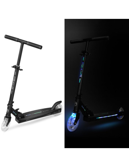 Hulajnoga świecąca spokey glow-go