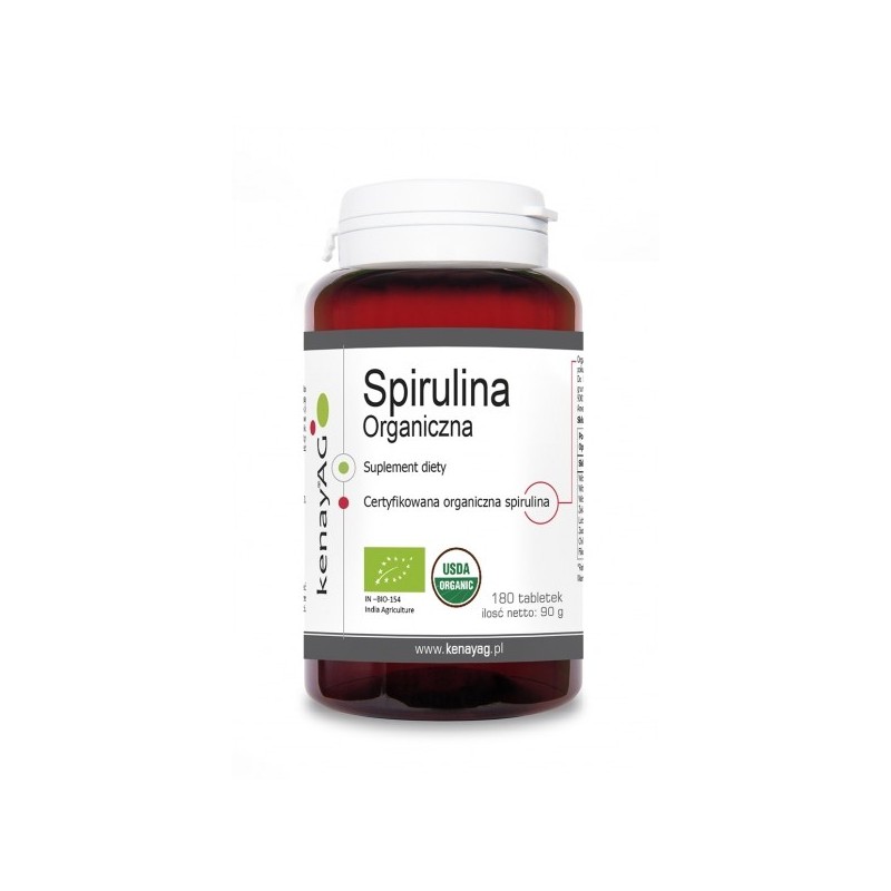 EKO Organiczna Spirulina (180 tabl.)