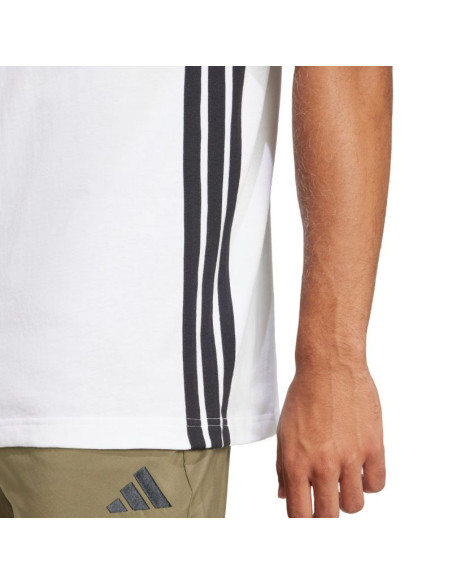 Koszulka adidas essentials 3-stripes single jersey m