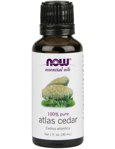 Now Foods 100% Olejek Cedrowy - Cedr Atlaski (30 Ml)