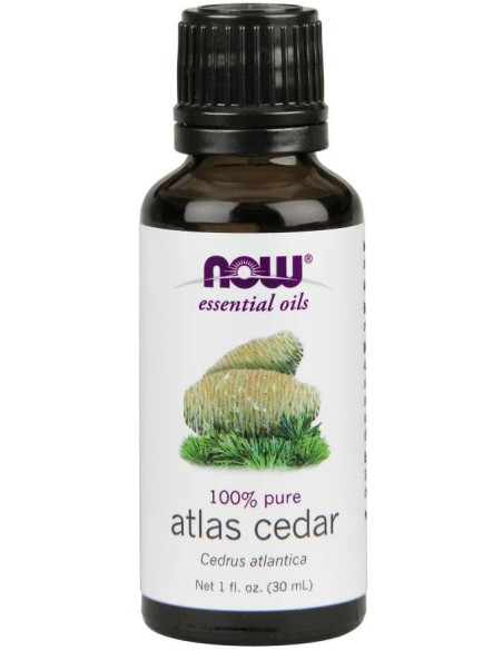 Now Foods 100% Olejek Cedrowy - Cedr Atlaski (30 Ml)