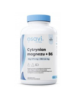 Osavi Cytrynian Magnezu + B6 (180 Kaps.)