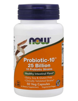 Now Foods Probiotic-10 - 25 Bilion (50 Kaps.)