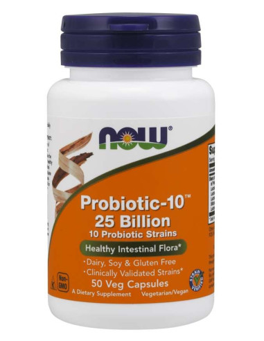 Now Foods Probiotic-10 - 25 Bilion (50 Kaps.)