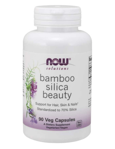 Now Foods Bamboo Silica Beauty (90 Kaps.)