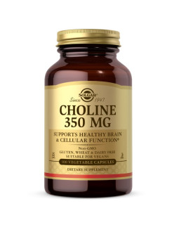 Solgar Choline - Cholina 350 Mg (100 Kaps.)
