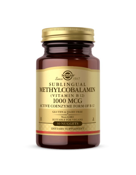 Solgar Sublingual Methylocobalamin (Vitamin B12) 1000 Mcg (30 Tabl.)