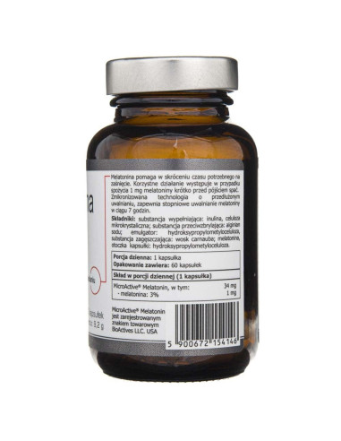 Melatonina MicroActive (60 kaps.)
