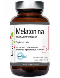 Melatonina MicroActive (60 kaps.)