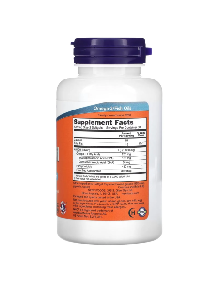 Olej z Kryla 500 mg - Neptun Krill /Oil DHA EPA (120 kaps.)