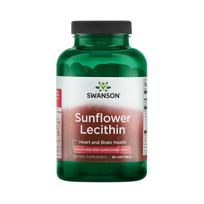 Lecytyna słonecznikowa 1200 mg (90 kaps.)