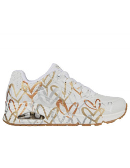 Buty skechers uno metallic love w 155523