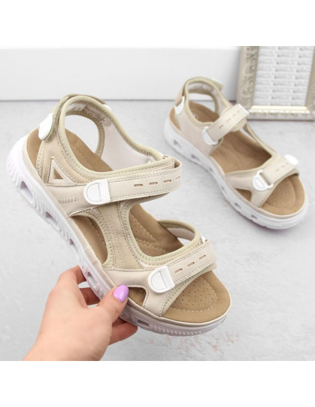 Komfortowe sandały na rzepy rieker w rkr691