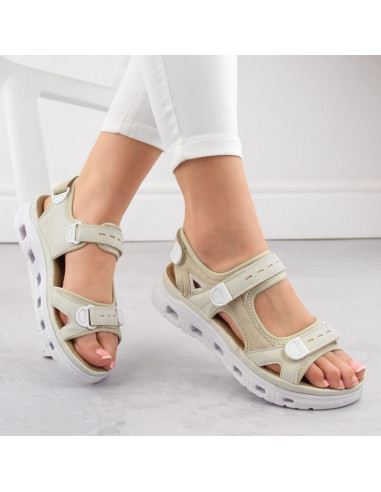 Komfortowe sandały na rzepy rieker w rkr691