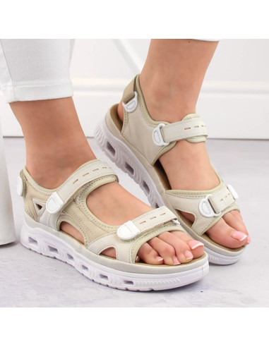 Komfortowe sandały na rzepy rieker w rkr691