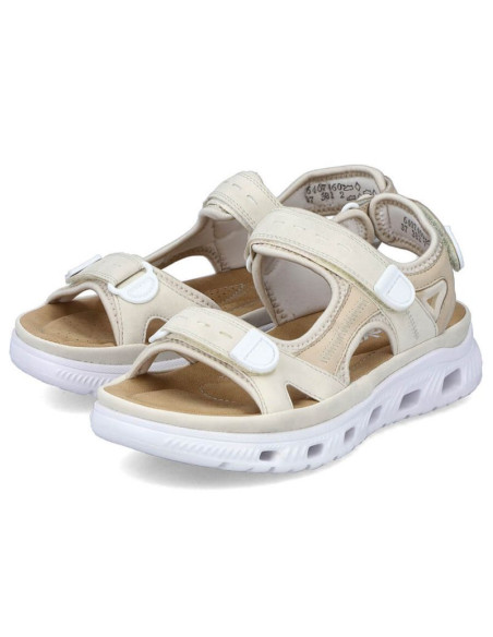 Komfortowe sandały na rzepy rieker w rkr691