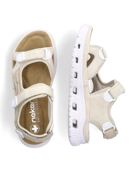 Komfortowe sandały na rzepy rieker w rkr691