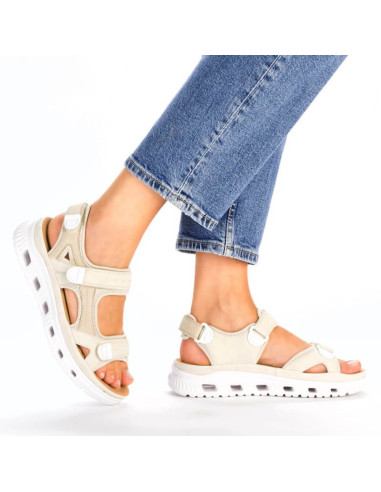 Komfortowe sandały na rzepy rieker w rkr691