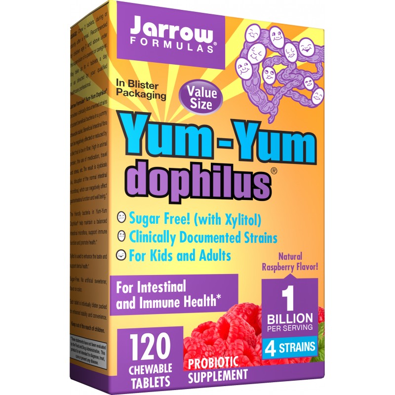 Probiotyk Yum-Yum Dophilus (120 tabl.)