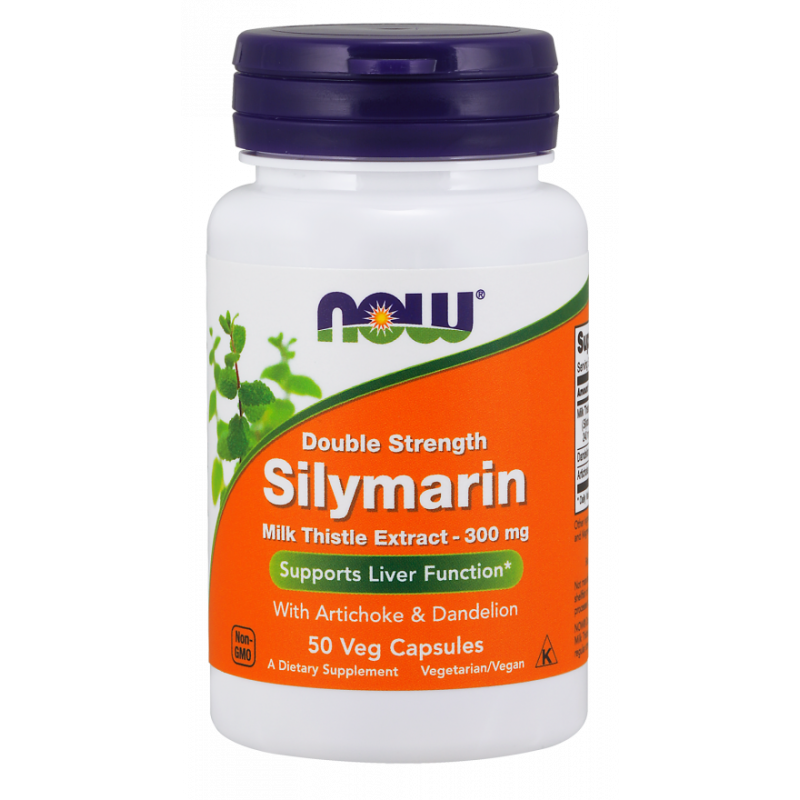 Silymarin - Sylimaryna z Ostropestu Plamistego + Dandelion Root (Mniszek) + Karczoch (50 kaps.)