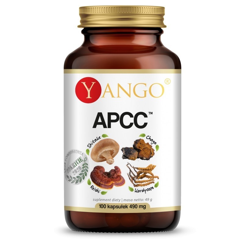 APCC™ - reishi, kordyceps, shitake, chaga (100 kaps.)