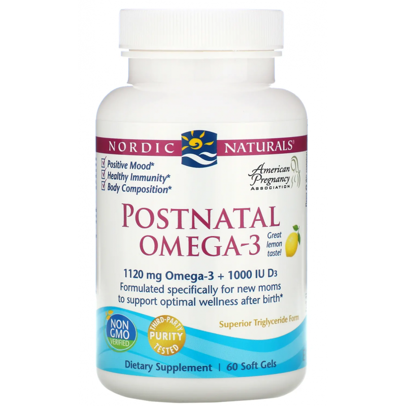 Postnatal Omega-3 (60 kaps.)