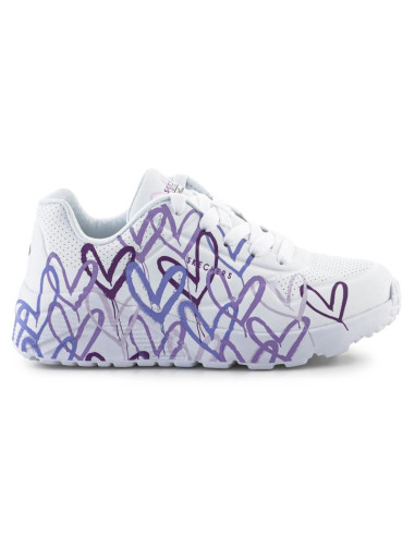 Buty skechers jgoldcrown: uno lite - spread the love jr 314064l